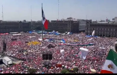 ¡Marea Rosa! Enfrentamiento con CNTE, izamiento de bandera y más