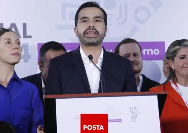 Llega Jorge Máynez al Centro Tlatelolco para el tercer debate presidencial