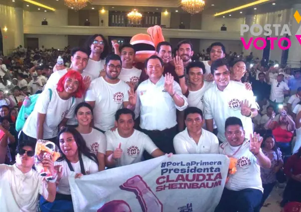 Huacho Díaz Mena refrenda compromiso con la educación de los jóvenes yucatecos