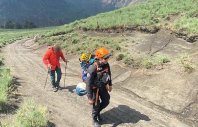 Rescatan a excursionista en el Parque Izta-Popo