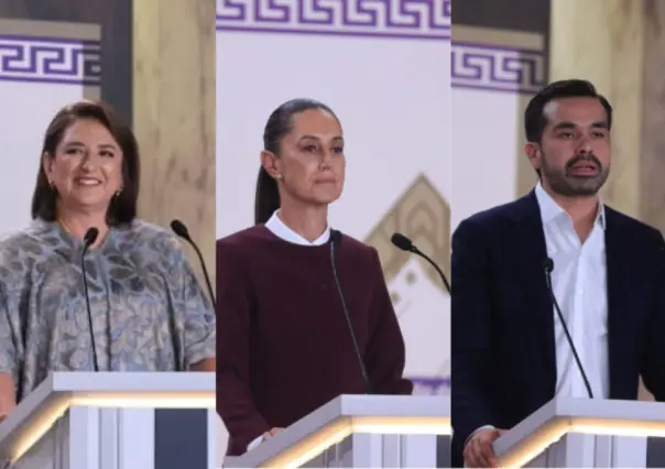 Sheinbaum, Gálvez y Álvarez Máynez se enfrentarán en último debate