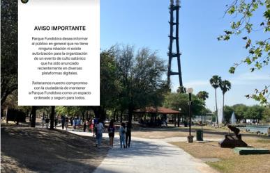 Convocan a evento satánico en Parque Fundidora, pero no llegan