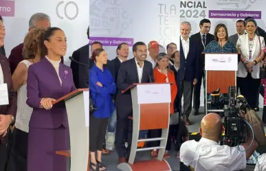 Así llegaron las y el candidato al último Debate Presidencial