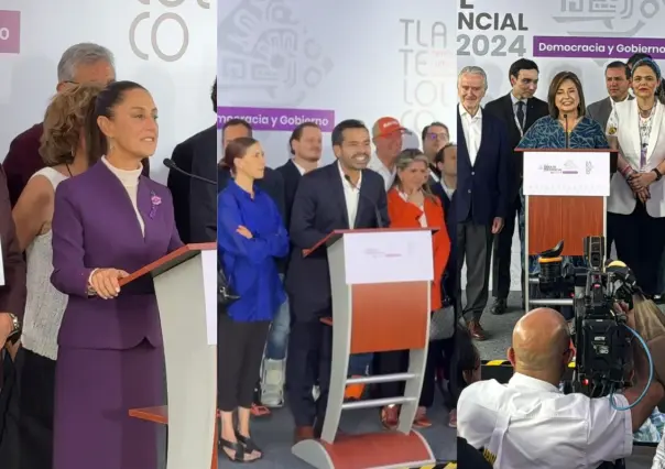 Así llegaron las y el candidato al último Debate Presidencial