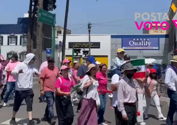 Toma Marea Rosa calles en Toluca (VIDEO)