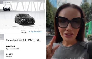 ¡Ofertón! Mujer compra Mercedes nueva por menos de 70 mil pesos