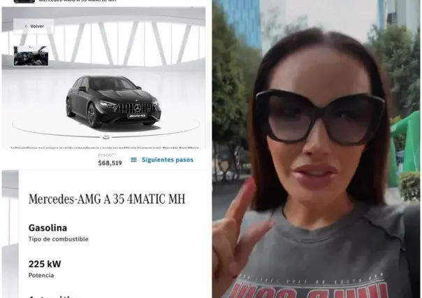 ¡Ofertón! Mujer compra Mercedes nueva por menos de 70 mil pesos