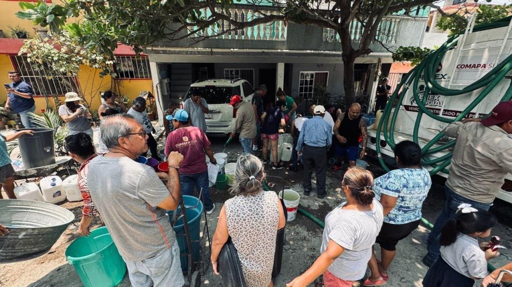 Enloquecen por pipas de aguas en el sur de Tamaulipas