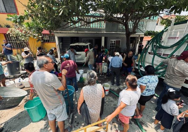 Enloquecen por pipas de aguas en el sur de Tamaulipas