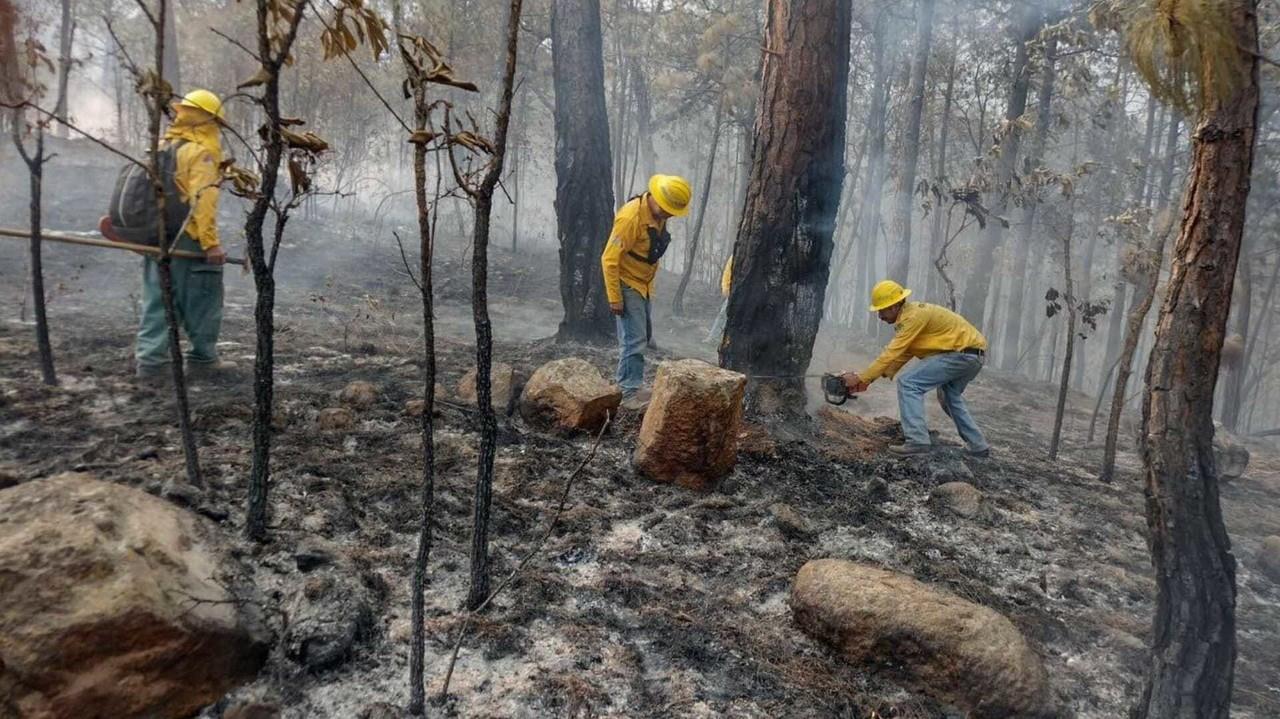 Aumentan incendios forestales activos y fuera de control en Edomex