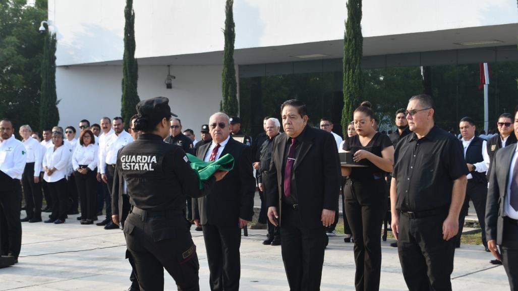 Despide SSPT con honores fúnebres a policía fallecido en cumplimiento del deber