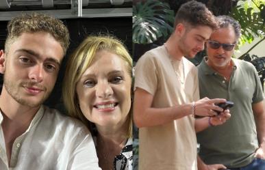 Hijo de Erika Buenfil comparte fotos con su padre, Ernesto Zedillo Jr