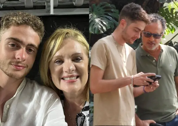 Hijo de Erika Buenfil comparte fotos con su padre, Ernesto Zedillo Jr