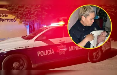 Policías de Torreón reciben a bebé en plena madrugada 