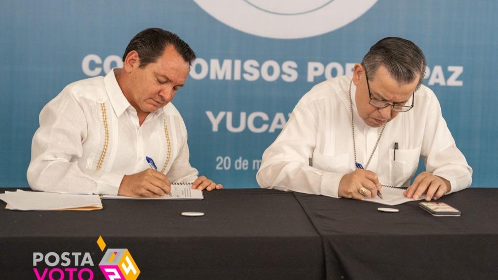 Huacho garantiza que Yucatán continuará siendo un estado de Paz y seguridad