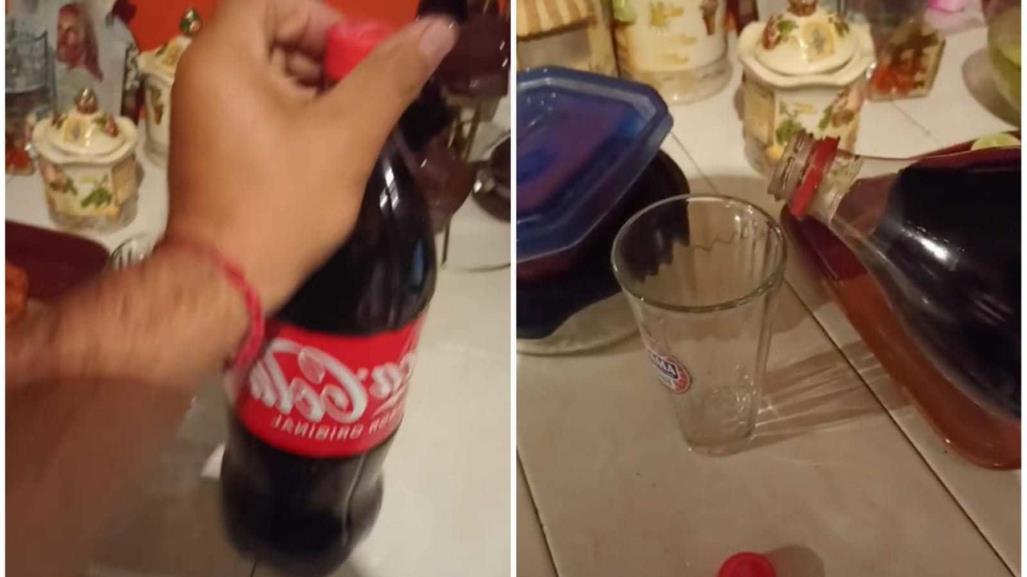 ¡Con la coquita no! Regio quería vaso de coca, pero se lleva sorpresa (VIDEO)