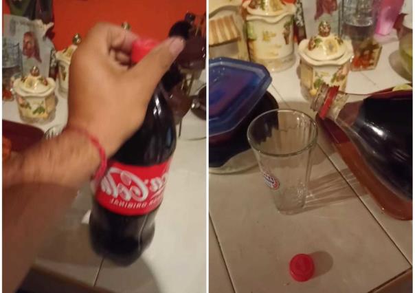 ¡Con la coquita no! Regio quería vaso de coca, pero se lleva sorpresa (VIDEO)