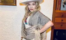 Madonna visita casa azul y presume ropa de Frida Kahlo portándola