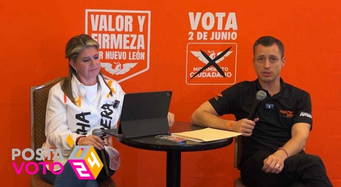 El aspirante emecista, comentó que en sus recorridos ha recibido comentarios de personas que manifiestan su preocupación por posibles actos violentos. Foto: Armando Galicia.