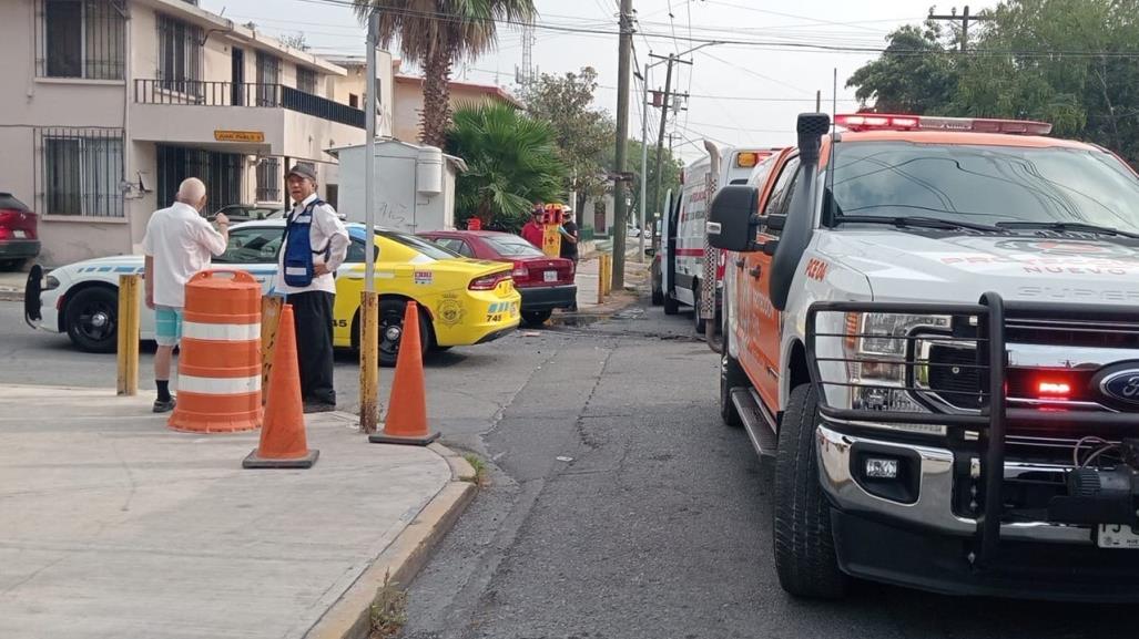 Choque deja dos lesionados en Monterrey