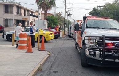 Choque deja dos lesionados en Monterrey