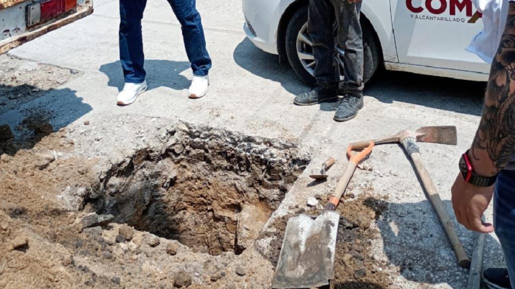 “Asaltan” vecinos desesperados tuberías y tinacos en Altamira