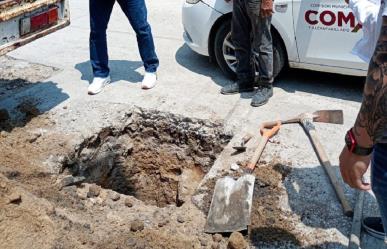 “Asaltan” vecinos desesperados tuberías y tinacos en Altamira