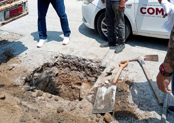 “Asaltan” vecinos desesperados tuberías y tinacos en Altamira