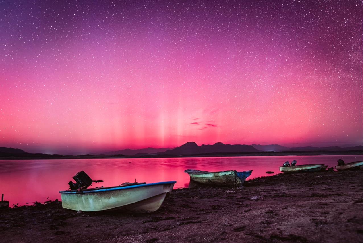 Auroras Boreales en México / Foto: Alfredo Juárez