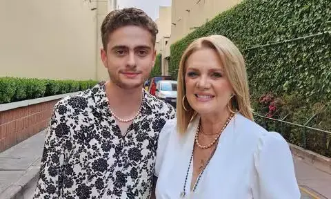 Erika Buenfil reacciona al encuentro de su hijo Nicolás con Ernesto Zedillo Jr