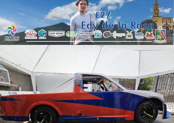 Piloto santiaguense Edy de la Rosa debuta en las Trucks México Series