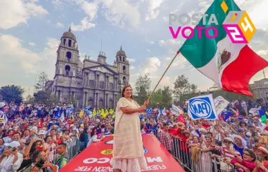 Elecciones: Xóchitl Gálvez pide votar sin miedo en Toluca