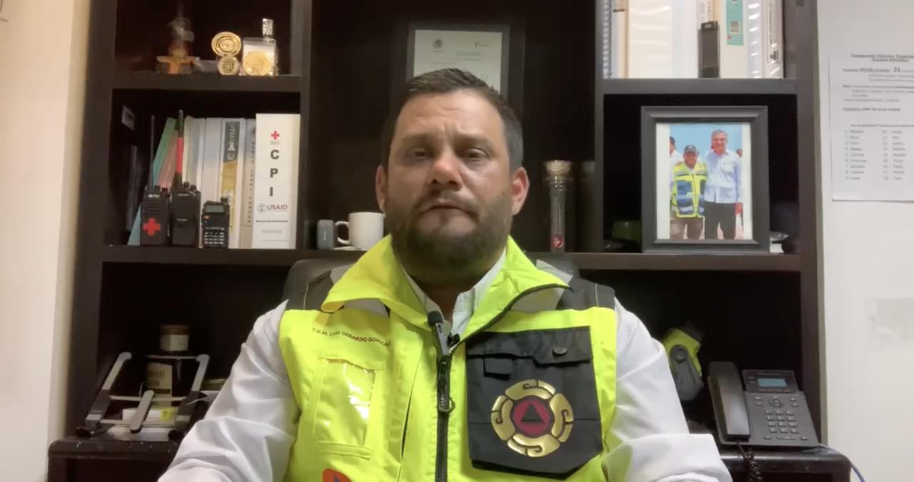 Luis Gerardo González de la Fuente, coordinador Estatal de Protección Civil confirmó que los organizadores del evento de arrancones donde falleció un menor de seis años, sí contaba con el permiso por parte del ayuntamiento de Ciudad Madero. Foto: Captura d