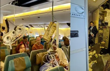 #VIDEO Tragedia en vuelo de Singapore Airlines: Un muerto y 30 heridos