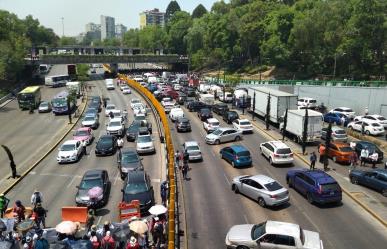 ¡Bloquean Circuito! Integrantes del CNTE colapsan vialidades y movilidad