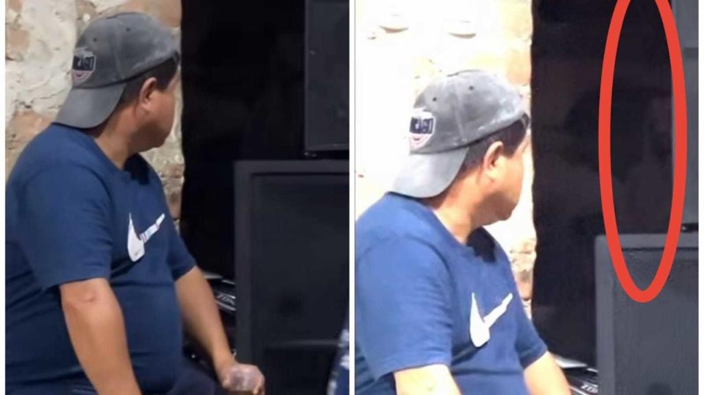 ¿Es real? Graban a hombre viendo a supuesto fantasma (VIDEO)