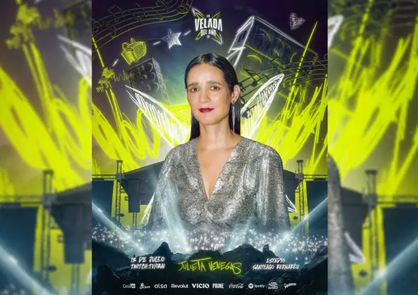 ¡Con limón y sal! Julieta Venegas cantará en La Velada del Año de Ibai