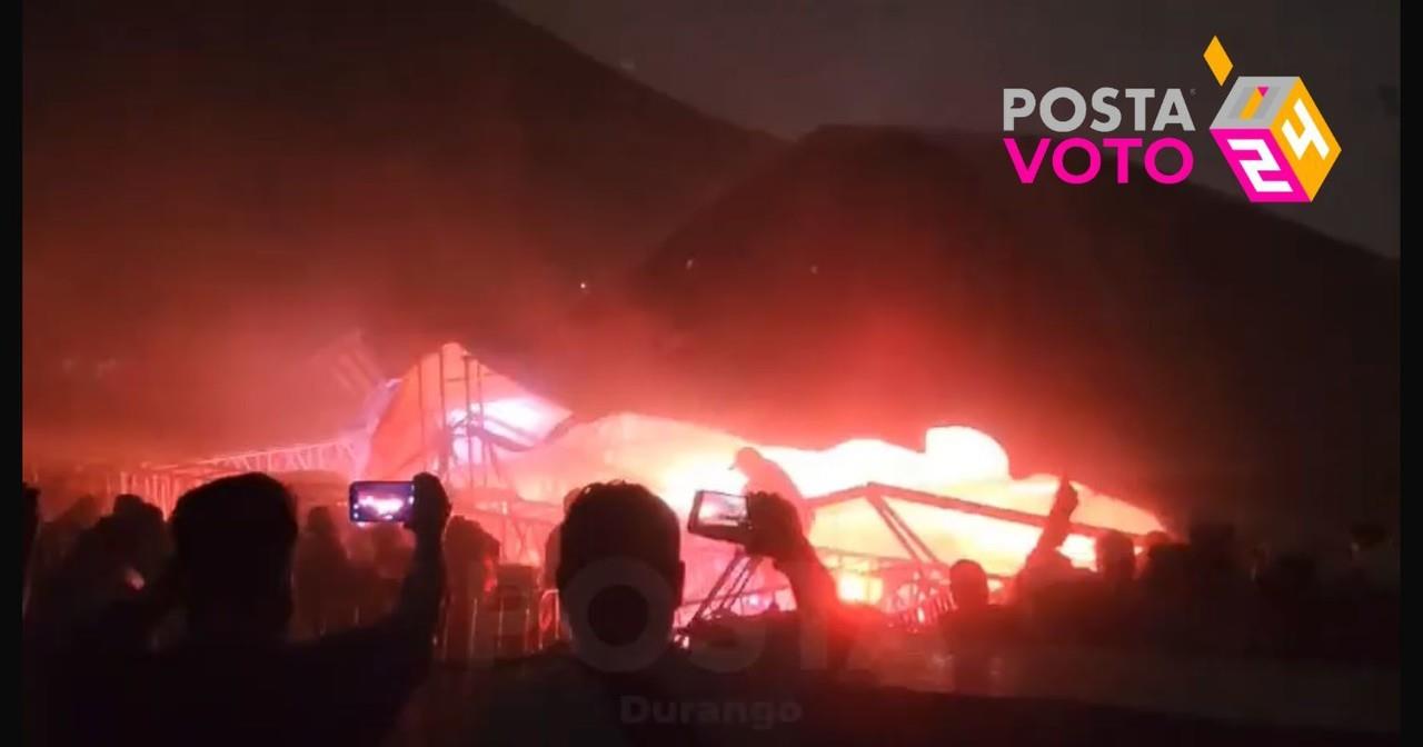 El presidente López Obrador lamento el fallecimiento de personas en un acto político de MC. Foto: Especial.