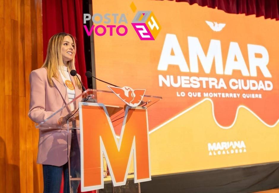 Presenta Mariana Rodríguez su plan Monterrey ordenado