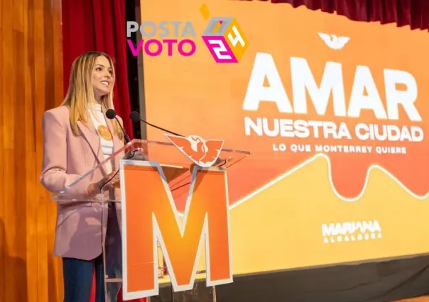 Presenta Mariana Rodríguez su plan Monterrey ordenado