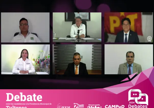 Candidatos debaten en Cuautitlán Izcalli, Tultepec e Ixtapaluca