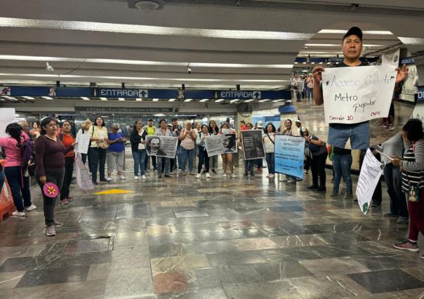 ¡Hoy dejan entrar gratis al Metro! La CNTE hoy no toma vialidades