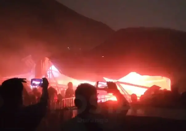 Colapsa escenario en San Pedro, NL, durante cierre de campaña de MC