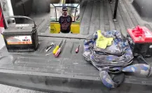 Capturan a ladrón de baterías de automóviles en colonia Obispado
