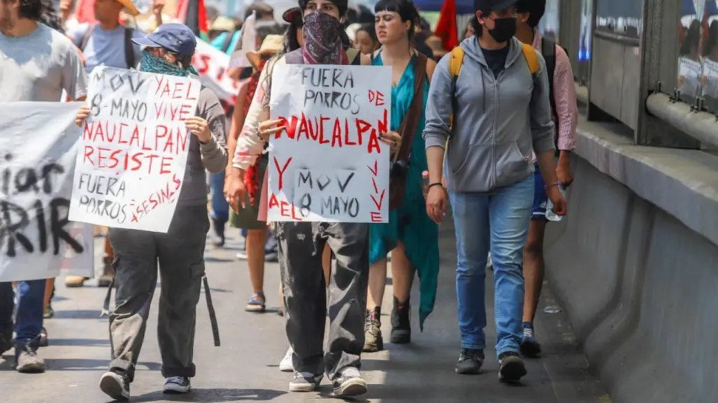 ¡Fuera porros de la UNAM! Marchan estudiantes pidiendo seguridad