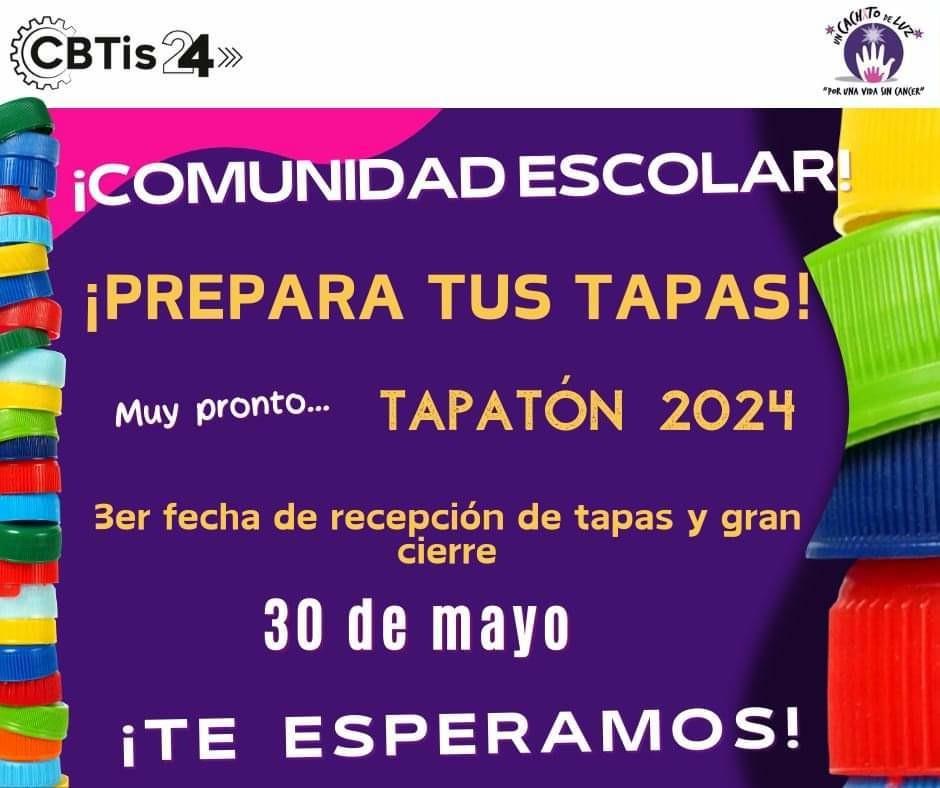 Participa en el TAPATÓN 2024 y ayuda a personas con cáncer