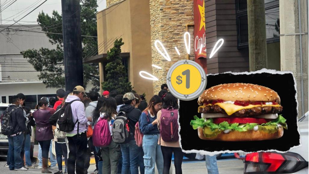 ¿Una hamburguesa por $1 peso? Aquí te contamos la promoción