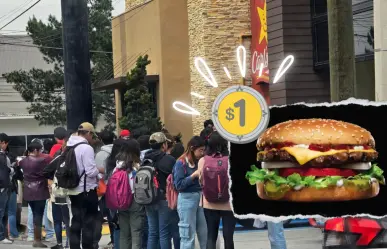 ¿Una hamburguesa por $1 peso? Aquí te contamos la promoción