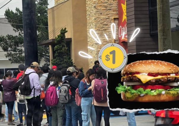 ¿Una hamburguesa por $1 peso? Aquí te contamos la promoción