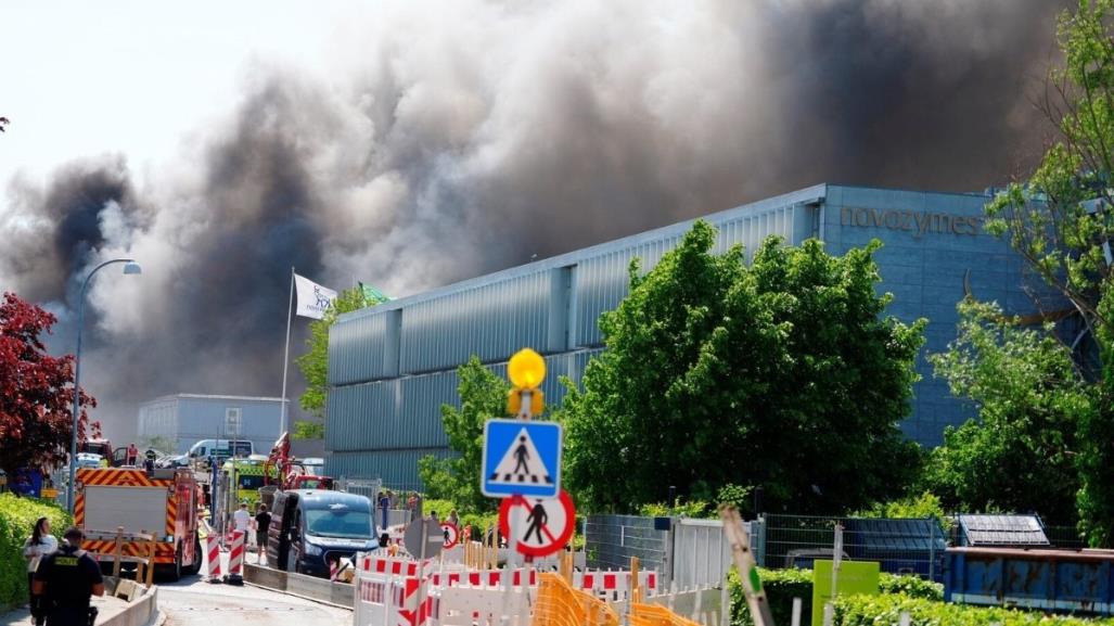 Incendio calcina oficinas de Novo Nordisk en Copenhague; no hubo heridos